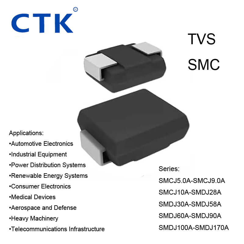 SMCJ Series TVS To Protect Sensitive Electronic Equipment SMCJ5.0A
