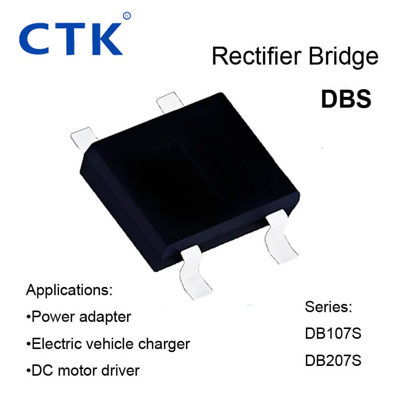 DBS Bridge Rectifier Surface Mount Glass Passivated DB107S DB207S