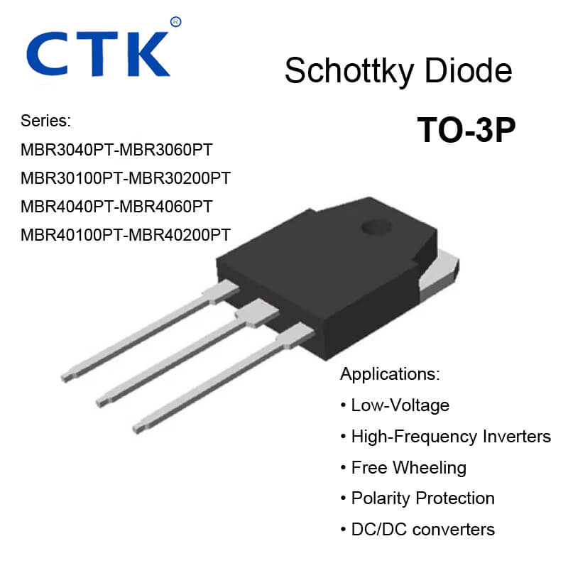 TO-3P lastic Package Schottky Diode MBR3040PT