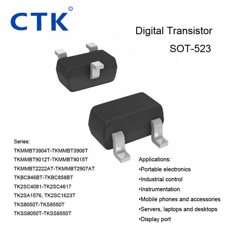 SOT-523 Digital Transistor DTA114EE DTC123JE
